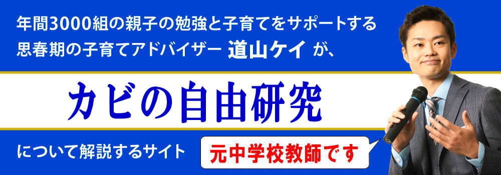 夏休みの自由研究＜＜カビが生えるのを阻止しよう＞＞